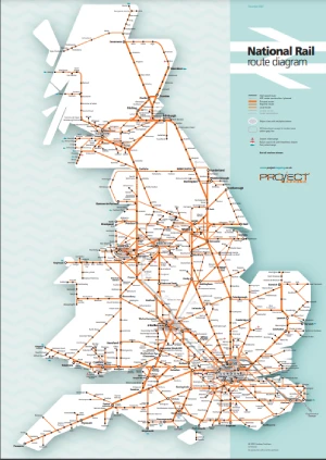 Railway Map UK PDF